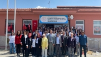 Afyon Lisesi’nden geleceğe kitap ve fidan bağışı