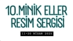Afyon’da 10. Minik Eller Resim Sergisi