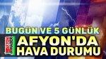 Afyonkarahisar İçin 5 Günlük Hava Tahmini