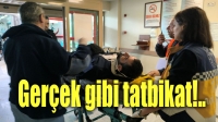 Gerçek gibi tatbikat!..