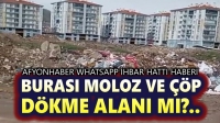 Bu arazi, çöp moloz dökme alanı mı?..