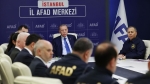 Cumhurbaşkanı Erdoğan, İstanbul AFAD merkezinde deprem çalışmalarıyla ilgili bilgilendirme toplantısına katıldı