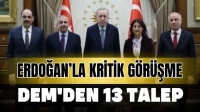 DEM Parti’den 13 talep