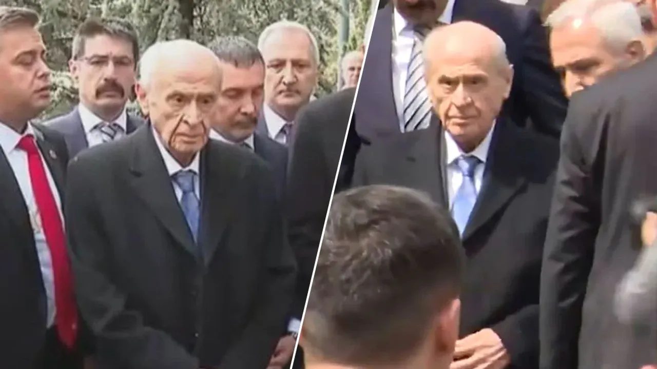 Devlet Bahçeli, Merhum Türkeş’in kabrini ziyaret etti