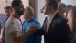 Futbolcuları teselli ettiler