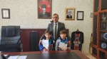 Genç gazetecilerle özel röportaj yapıldı