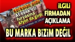 Tek tırnakli et listesinde adı geçen Afyon firması açıklama yaptı
