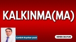 Kalkınma(ma)