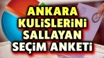 Ankara kulislerini sallayan seçim anketi!..