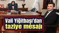 Kübra Güran Yiğitbaşı’ndan Taziye Mesajı