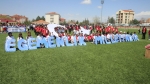 23 Nisan İhsaniye’de Coşkuyla Kutlandı: Dev Türk Bayrağı İlgi Odağı Oldu