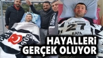 Zafer’in hayalleri gerçek oluyor