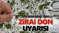 Afyonkarahisar için zirai don uyarısı
