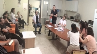 Laboratuvar çalışanlarına hatırlatma eğitimi