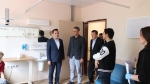 Kaymakam Bildirici eğitim ve sağlık hizmetleri hakkında bilgi aldı