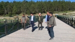 Kaymakam Çengel, Akdağ Tabiat Parkı’nda İncelemelerde Bulundu