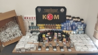 Afyon’da İş Yerlerine Baskın:  Binlerce Makaron Ele Geçirildi