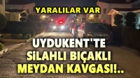 Villa sitesinde silahlı bıçaklı kavga, 3 yaralı