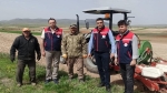 Afyon’da ayçiçeği ekimleri yerinde takip ediliyor