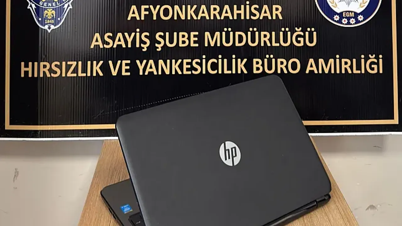 Sağlık kurumundan laptop çaldı
