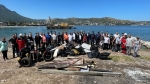 Bodrum’da deniz ve kıyı temizliği yapıldı: 2 ton atık toplandı