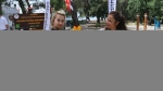 Fethiye’de engelli kişiler, sahil boyunda tertip edilen organizasyonda keyif yaptı