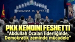 Terör örgütü PKK, kendini feshetti