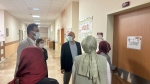 Afyon’da AK Parti Heyeti Onkoloji Servisi’ndeki Anneleri Unutmadı