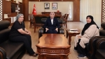 Vali Yiğitbaşı, şehit ailesini makamında ağırladı