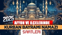 Afyonkarahisar ve ilçelerinde bayram namazı saatleri