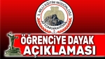 Afyon İl Milli Eğitim’den dayakçı öğretmen açıklaması