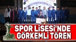 Afyonkarahisar Spor Lisesi’nde görkemli final