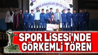 Afyonkarahisar Spor Lisesi’nde görkemli final