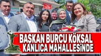 Başkan Burcu Köksal, Kanlıca Mahallesi’nde