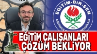 Mustafa Arslan: Eğitim çalışanları çözüm bekliyor