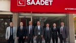 MHP’den Saadet Partisi’ne Bayram Ziyareti