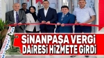 Sinanpaşa Vergi Dairesi hizmete açıldı