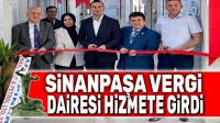 Sinanpaşa Vergi Dairesi hizmete açıldı