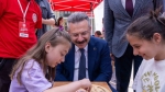 Vali Aksoy Geleneksel Oyunlar Tırı’nda Çocuklarla Buluştu