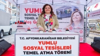Yumlu Sosyal Tesisi’nin temel atma töreni yapıldı