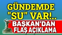 Başkan Burcu Köksal’dan “su” açıklaması!..