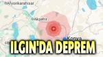 Konya ılgın’da hafif şiddetli deprem oldu