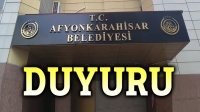 Afyonkarahisar Belediyesi’nden dolandırıcılık uyarısı