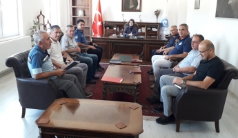 Kaymakam Aykaç, vatandaşın sorunlarını makamında dinledi