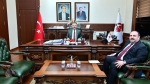 İnönü Belediye Başkanı Hamamcı, Vali Aksoy’u Ziyaret Etti