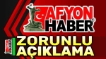 Afyonhaber’den zorunlu açıklama ve uyarı