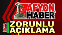 Afyonhaber’den zorunlu açıklama ve uyarı