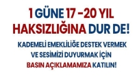 Bu halk mezarda değil, yaşarken emekli olmak istiyor!..