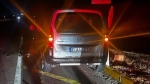 Tırla hafif ticari araç çarpıştı