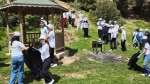 Dinar’da “Orman Benim Kampanyası” kapsamında çöp toplama etkinliği: 600 kilo atık doğadan ayrıştırıldı